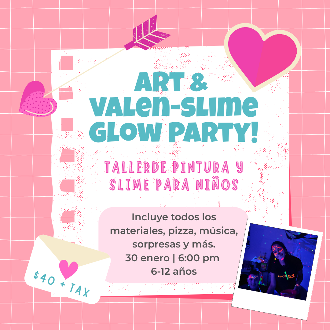 Art & Valen-slime! | viernes 30 de enero, 6:00pm - 8:00pm