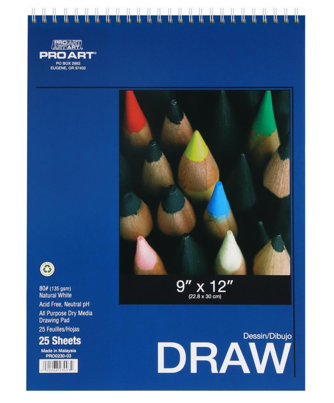 Pro Art Draw Pad | 9”x12”