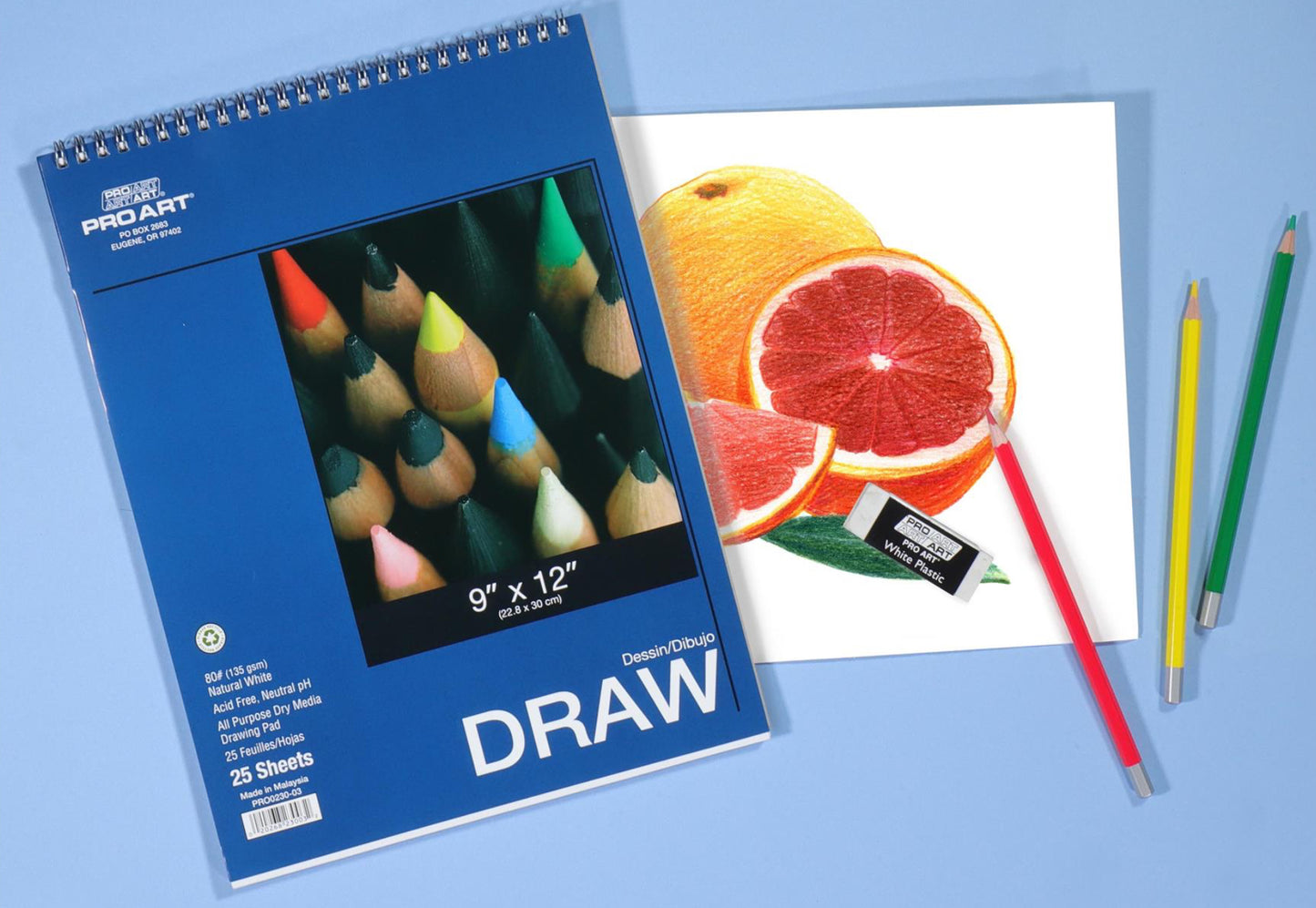 Pro Art Draw Pad | 9”x12”