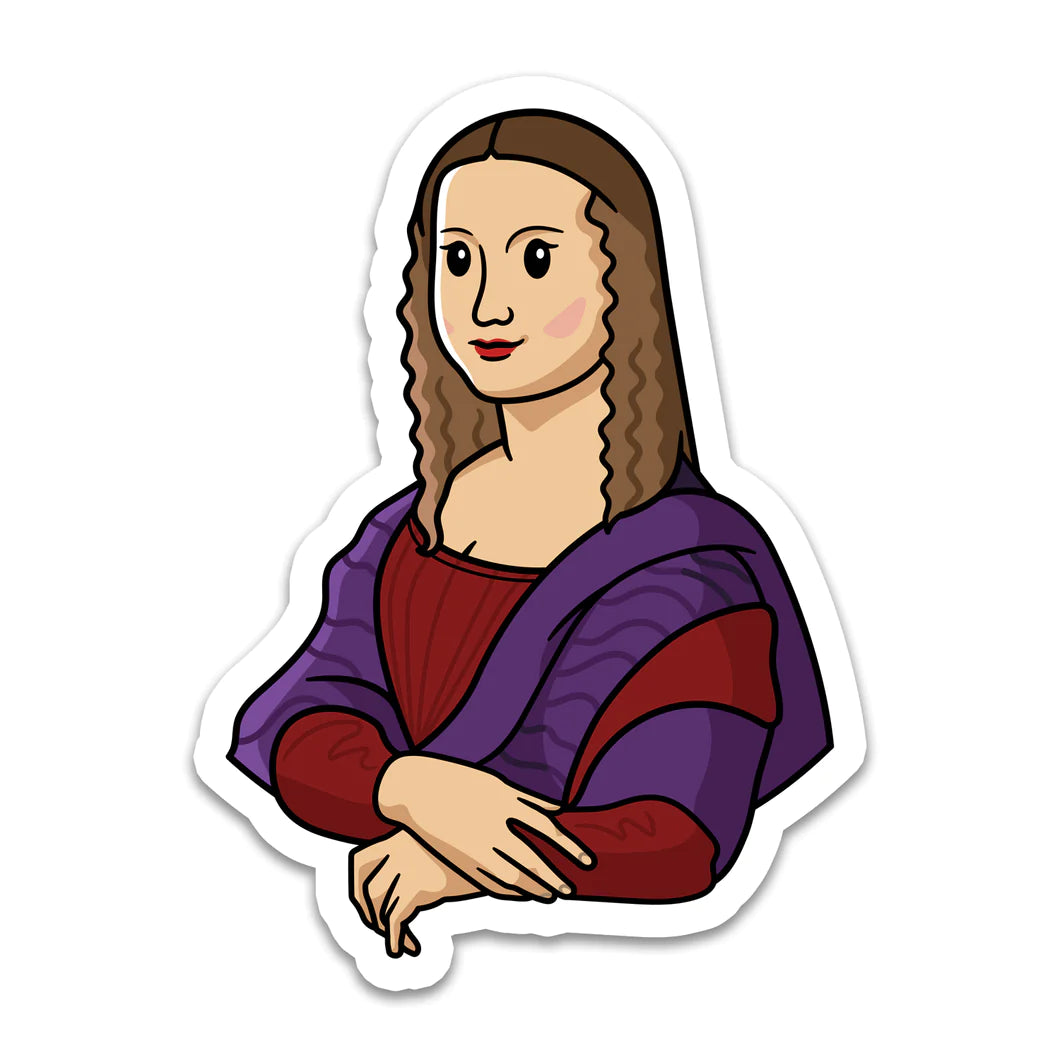 Sticker | Leonardo da Vinci : Mona Lisa