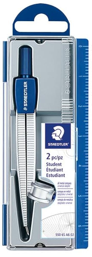 Staedtler 2pc Student Metal Compass