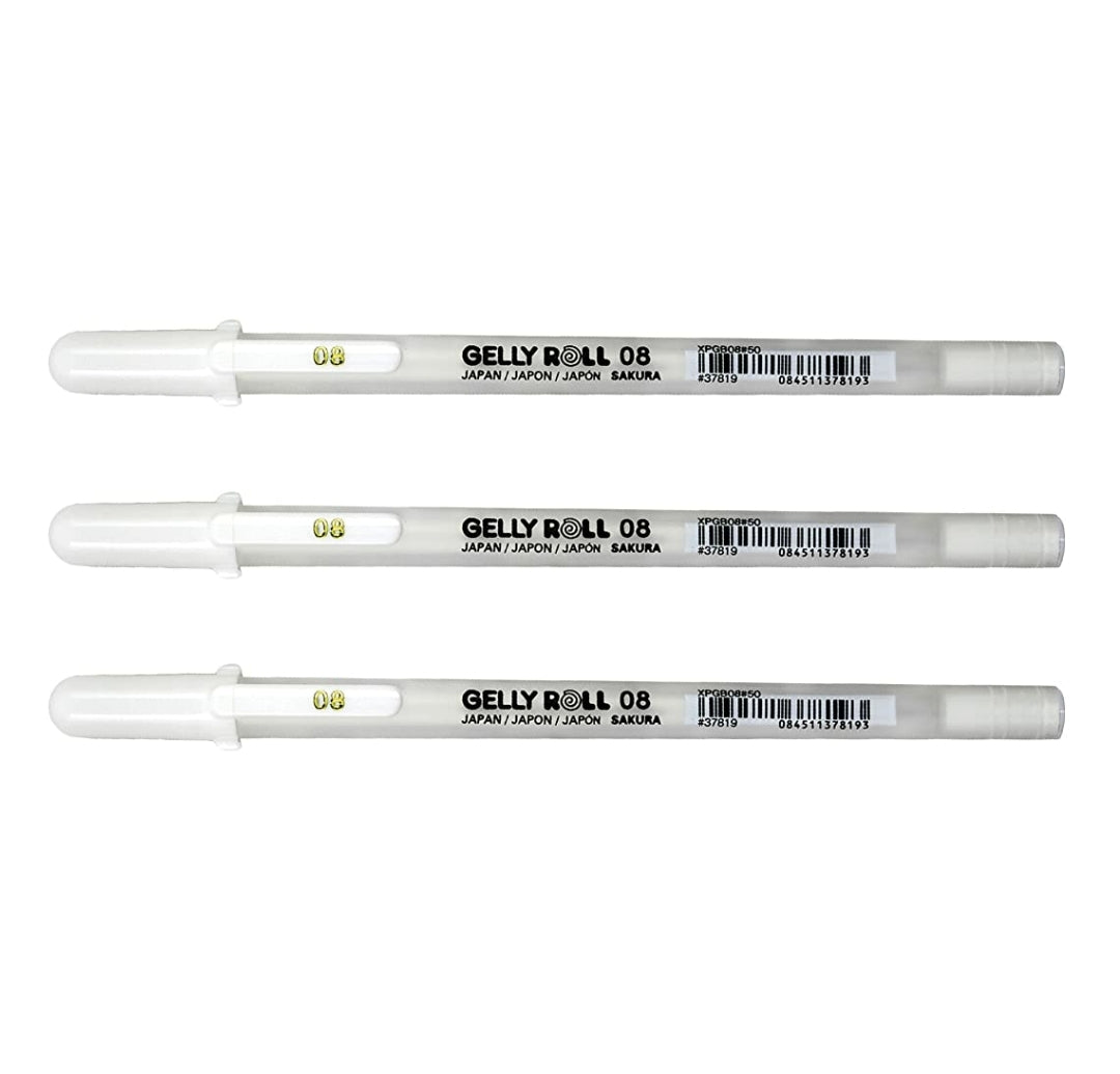 Gelly Roll 08 White | Sakura - Japón