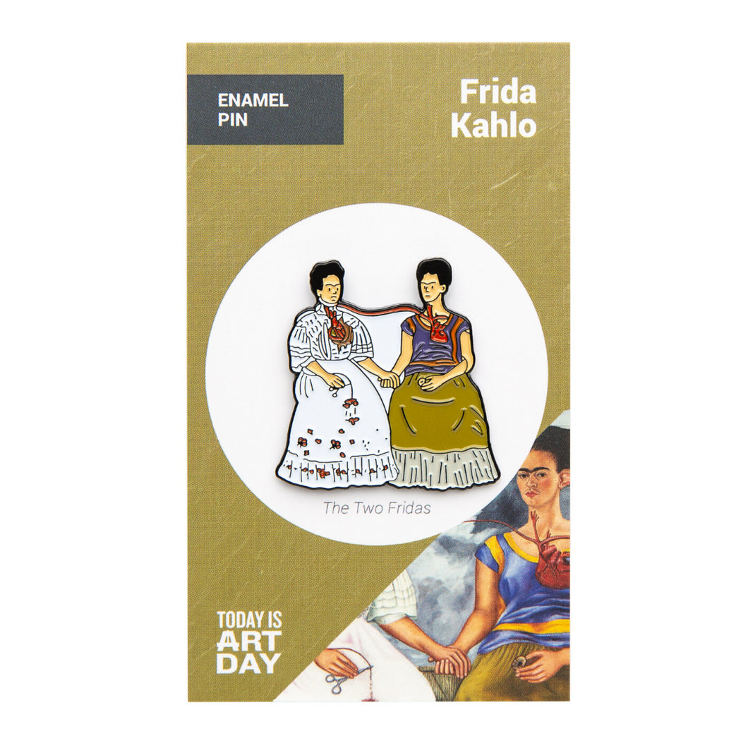 Pin Frida Kahlo Two Fridas