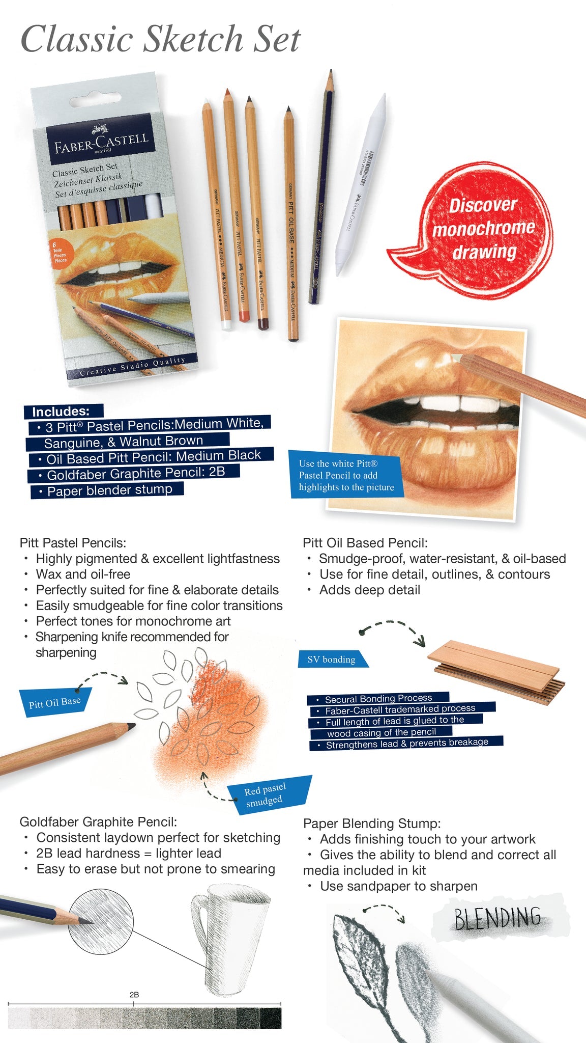 Faber-Castell Classic Sketch Set