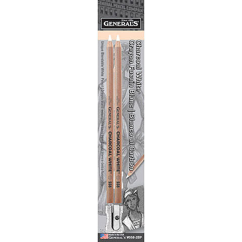 Charcoal White Pencil Set
