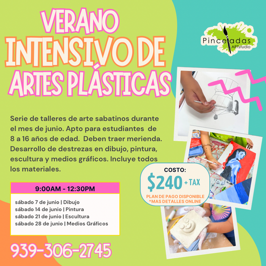 Intensivo de Artes Plásticas Junio 2025