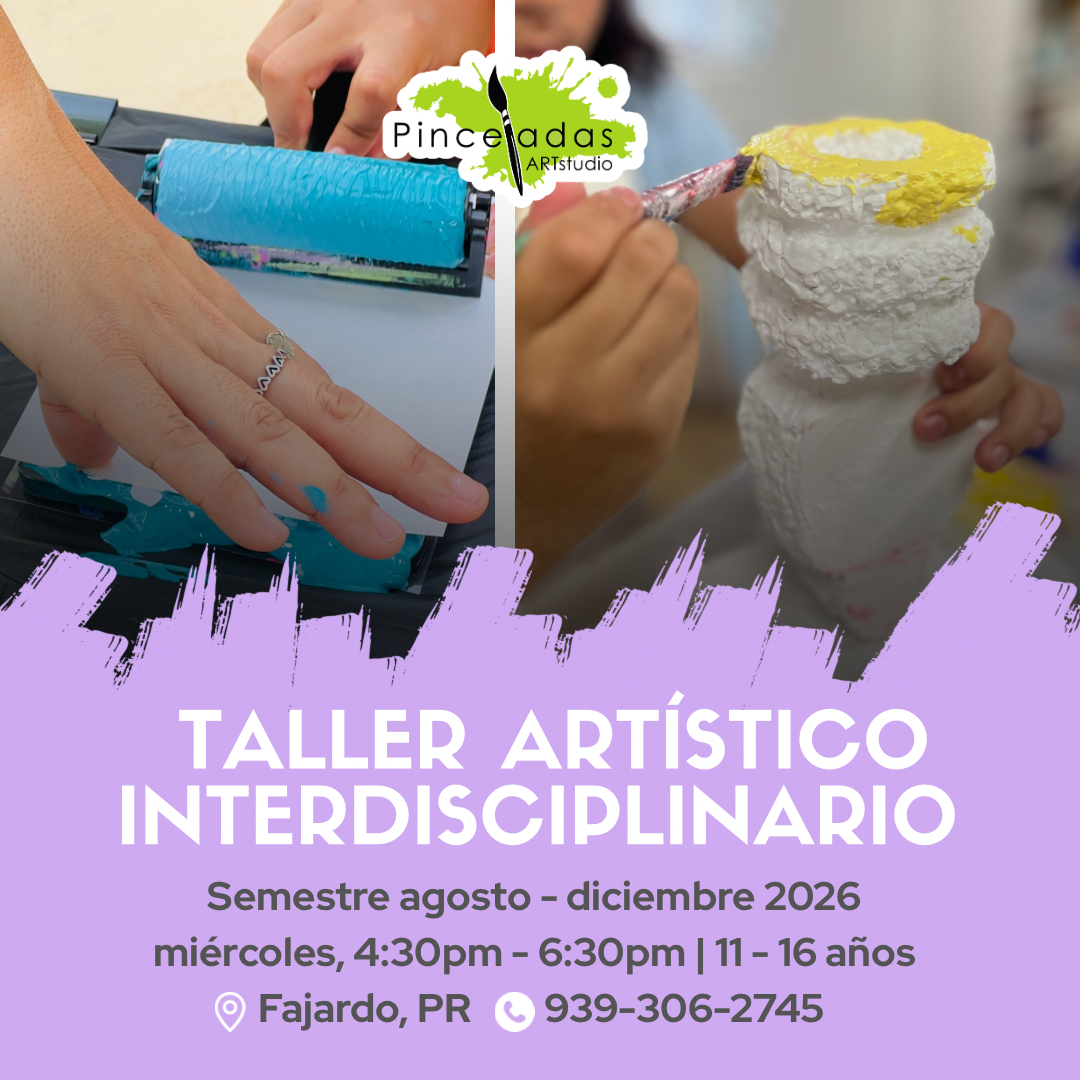 MATRÍCULA TALLER ARTÍSTICO MULTIDISCIPLINARIO | AGOSTO - DICIEMBRE 2026