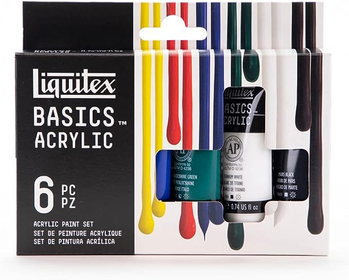 Liquitex Basics - Acrylic (6 pc)