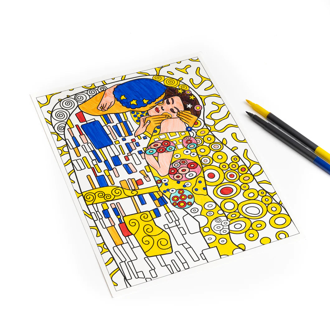 Coloring book | Masterpieces