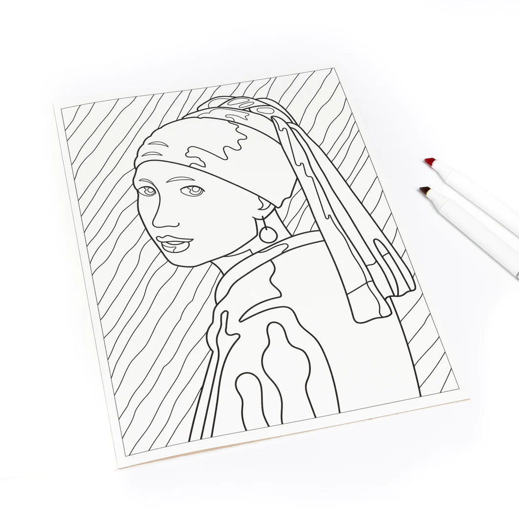 Coloring book | Masterpieces