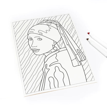 Coloring book | Masterpieces