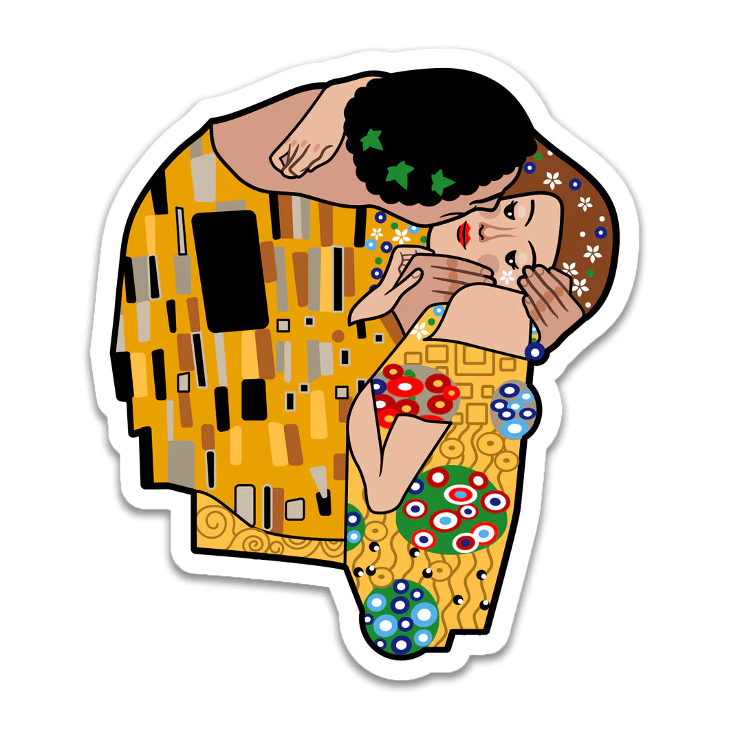 Sticker | Gustav Klimt : The Kiss