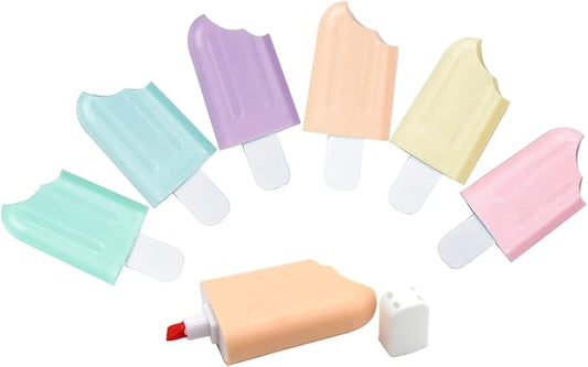 Mini Popsicle Highlighters (6pcs)