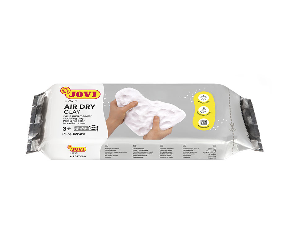 Jovi AIR DRY CLAY Pasta para modelar endurecible al aire Blanca