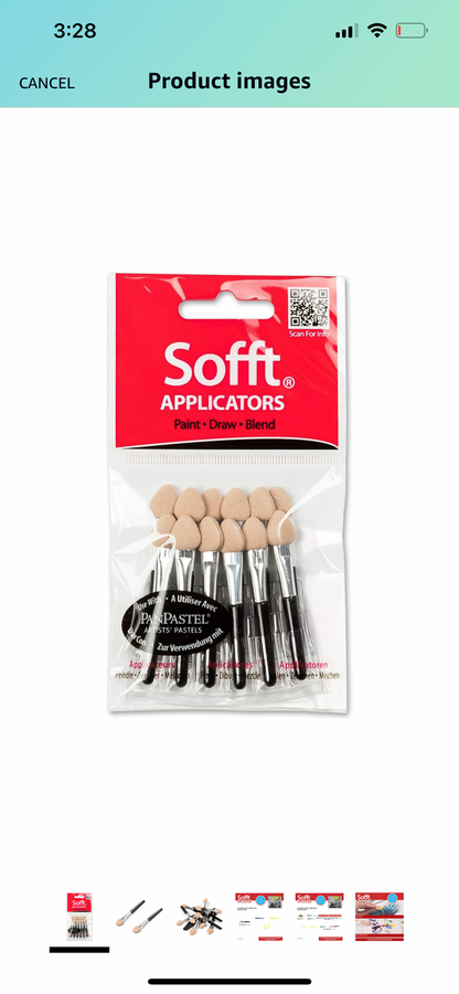 PanPastel Soft Applicators 12 Pack | Paint, Draw, Blend