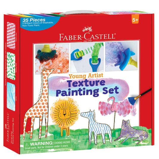 Faber-Castell Young Artist Texture Painting Set