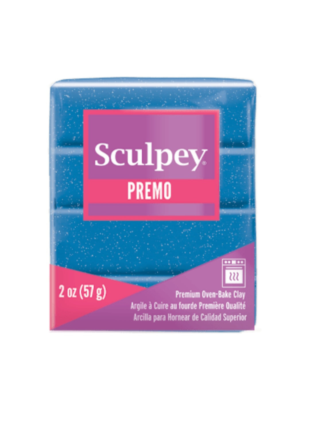 Premo! Sculpey Pearl / Glitter 2 oz - Oven Bake Clay