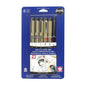 Sakura 6pc Manga Comic Pro Drawing Set - Black Pigma Micron