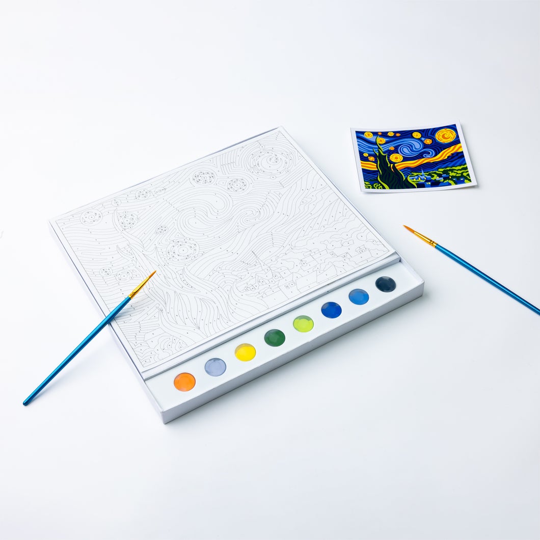Paint by Numbers Kit - Starry Night - Van Gogh