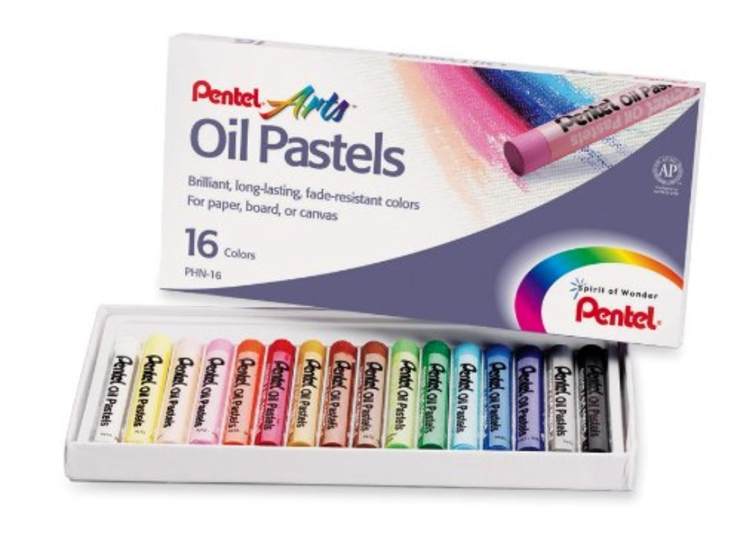 Pentel Arts Oil Pastels Set 16