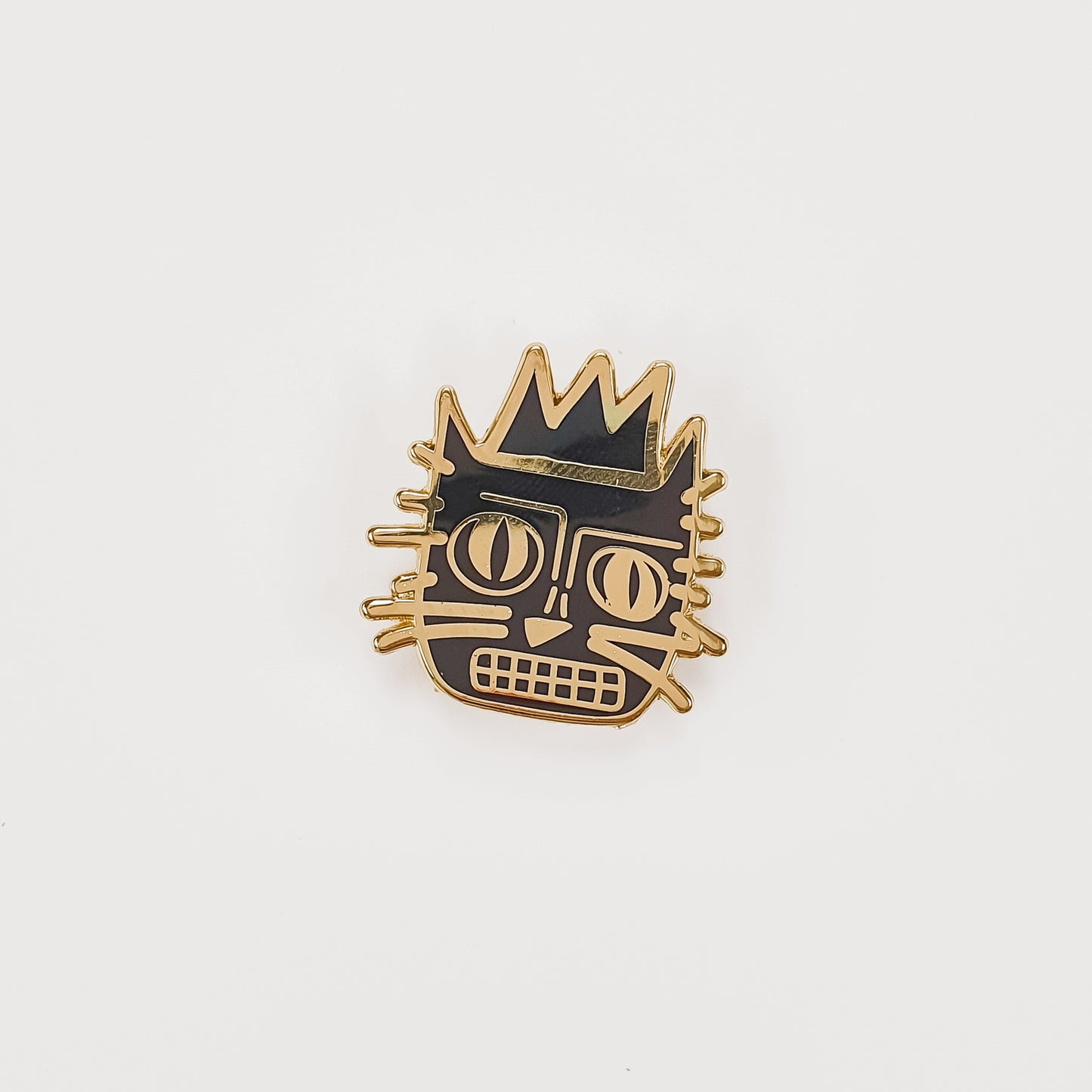 Pin Gato Graffiti de Basquiat