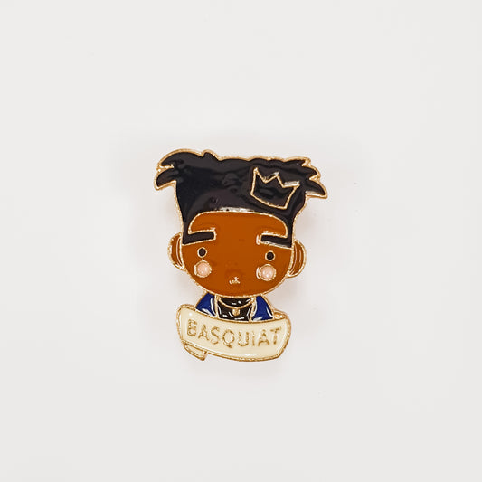 Pin Basquiat Caricatura