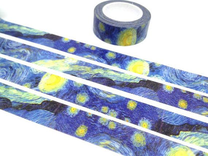 Washi Tape Vincent Van Gogh “Starry Night”