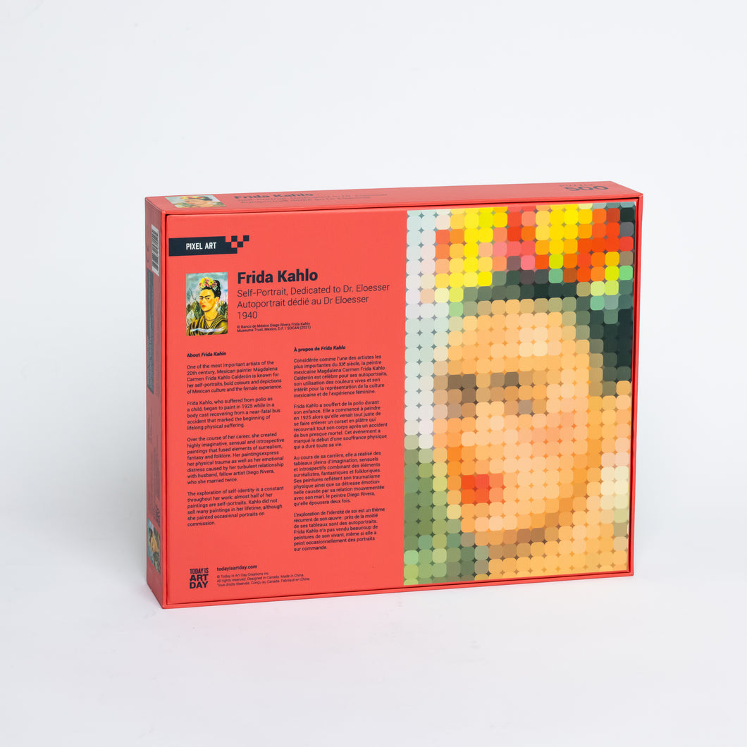 Puzzle: Frida Kahlo - Pixel Art