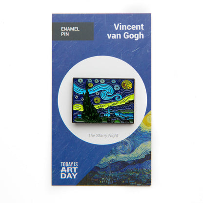 Pin Vicent van Gogh The Starry Night